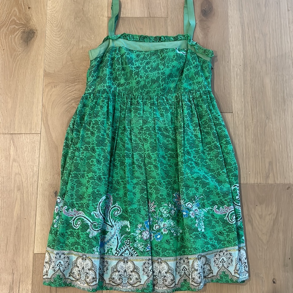 Light weight pretty summer dress silk/cotton combo